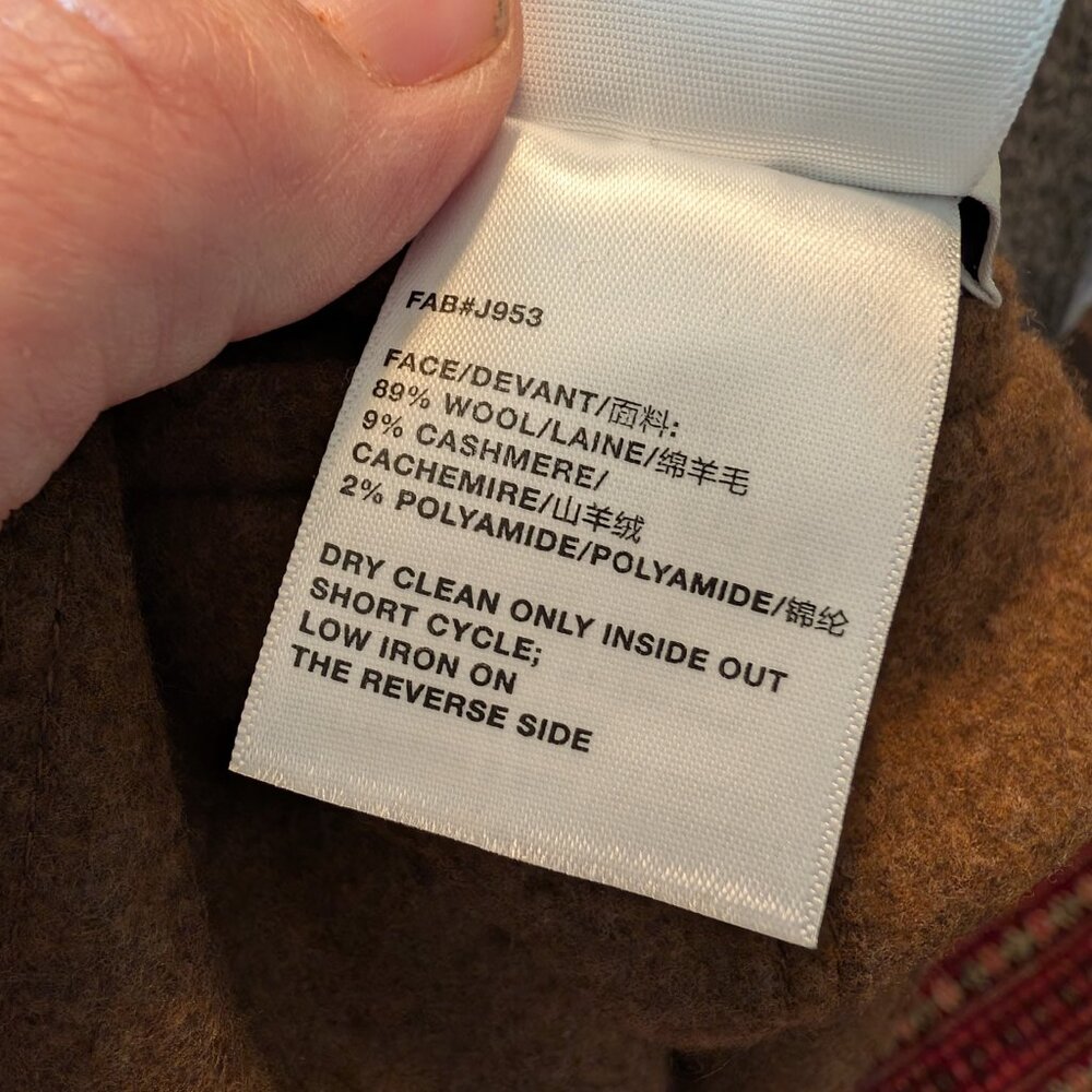 Lafayette 148 Rozella Reversible Blazer Wool Cashmere Loro Piana Fabric 12 - Picture 6 of 7